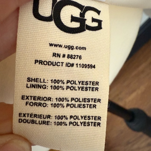 NWT - Ugg Annalise Teddy Jacket in White/Cream - Picture 11 of 13